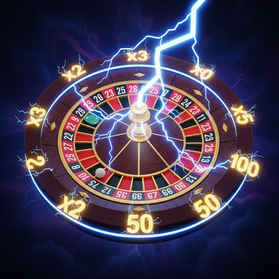 Lightning Roulette sur Lucky8