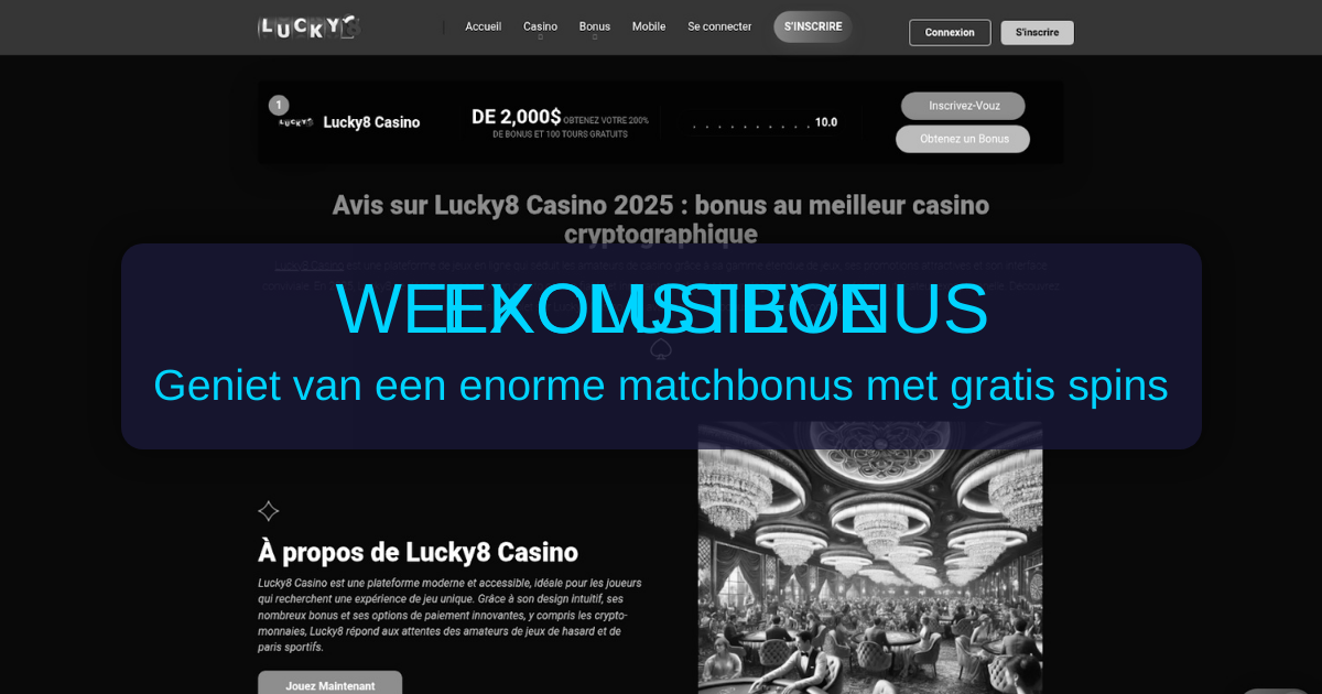 Lucky8 Casino Nederland