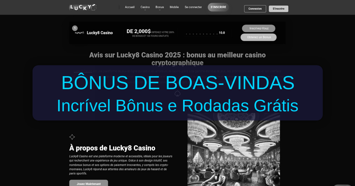 Lucky8 Casino - Brasil